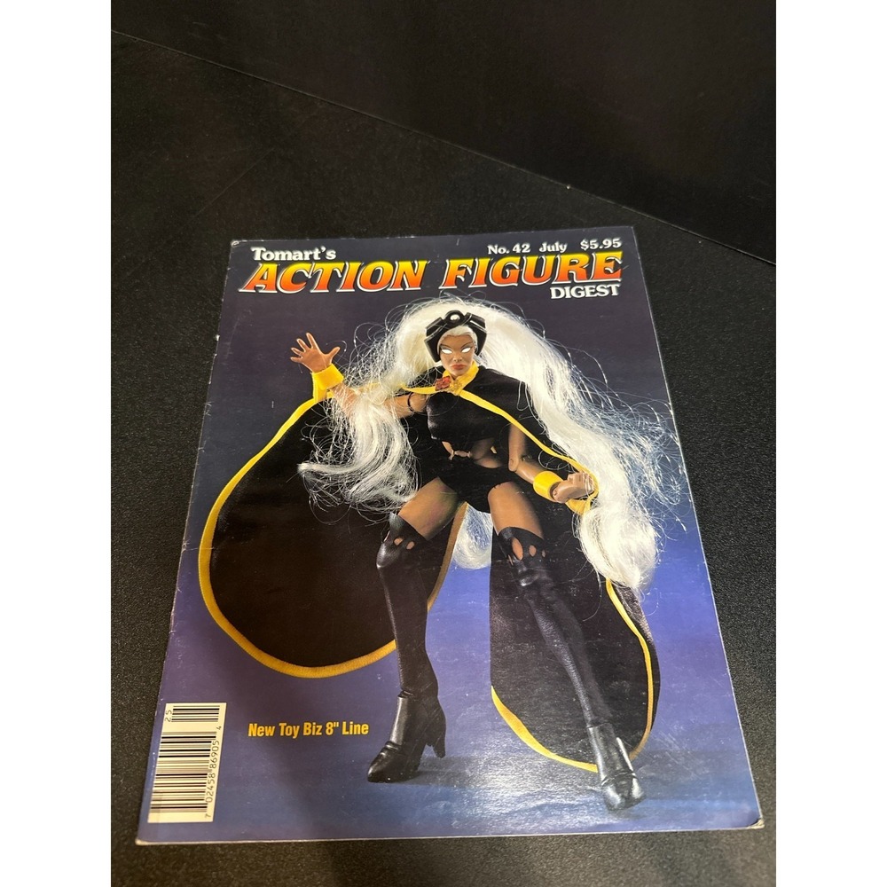 Tomart's Action Figure Digest #42 July 1990s Storm Cover Toy Biz X-Men Marvel